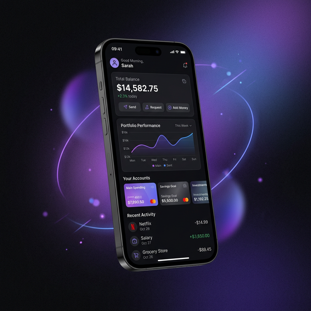 Ukázka mobilní aplikace